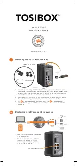 Preview for 1 page of Tosibox Lock 210 Quick Start Manual