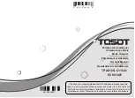 Preview for 1 page of Tosot ECH3100T Owner'S Manual