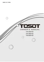 Tosot Free match Series Owner'S Manual preview