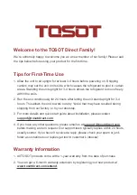 Preview for 2 page of Tosot GJC08BU-A6NRNJ2A User Manual