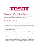 Preview for 2 page of Tosot GPC05AP-A3NNA1A User Manual