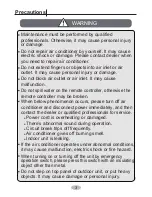 Preview for 6 page of Tosot GWH09AAB-K6DNA1A/I Owner'S Manual