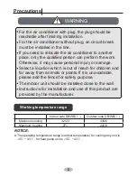 Preview for 9 page of Tosot GWH09AAB-K6DNA1A/I Owner'S Manual