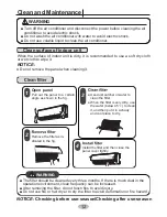 Preview for 15 page of Tosot GWH09AAB-K6DNA1A/I Owner'S Manual