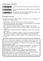 Preview for 3 page of Tosot GWH09AGA-K6DNA1A Owner'S Manual