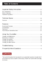 Preview for 3 page of Tosot SCWA-4006 User Manual