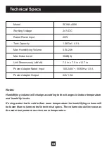 Preview for 7 page of Tosot SCWA-4006 User Manual