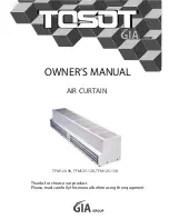 Preview for 1 page of Tosot TFM125-9K Owner'S Manual