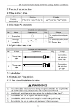 Preview for 9 page of Tosot TU36-24WADU Owner'S Manual