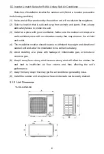 Preview for 10 page of Tosot TU36-24WADU Owner'S Manual