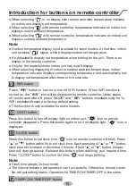 Preview for 20 page of Tosot TW09HQ2C2A Owner'S Manual