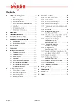 Preview for 2 page of Toss RESISTRON ROPEX RES-409 Operating Instructions Manual