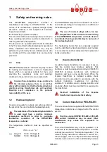 Preview for 3 page of Toss ROPEX RESISTRON RES-403 Operating Instructions Manual