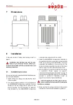 Preview for 11 page of Toss ROPEX RESISTRON RES-403 Operating Instructions Manual