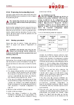 Preview for 21 page of Toss ROPEX RESISTRON RES-403 Operating Instructions Manual