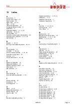 Preview for 41 page of Toss ROPEX RESISTRON RES-403 Operating Instructions Manual