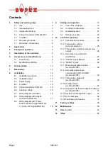 Preview for 2 page of Toss ROPEX RESISTRON RES-407 Operating Instructions Manual