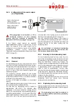 Preview for 21 page of Toss ROPEX RESISTRON RES-407 Operating Instructions Manual