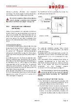 Preview for 27 page of Toss ROPEX RESISTRON RES-407 Operating Instructions Manual