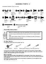 Предварительный просмотр 3 страницы Totai 16/DK1023A Instructions For Use And Assembly