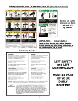 Preview for 6 page of Total Automotive Lifting Solutions Inc. TLS210SR*1 Installation, Operation & Service Parts Manual