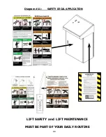 Предварительный просмотр 30 страницы Total Automotive Lifting Solutions Inc. TLSS14ALOFRR1 Installation, Operation & Service Parts Manual