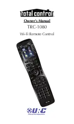 Предварительный просмотр 1 страницы Total Control TCTRC1080 Owner'S Manual