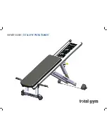 Предварительный просмотр 1 страницы Total Gym Press Trainer Owner'S Manual