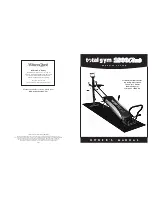 Total Gym TOTAL GYM 1800 CLUB Owner'S Manual preview