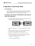 Предварительный просмотр 27 страницы Total Phase Advanced Cable Tester User Manual