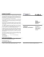 Preview for 1 page of Total Protection Solutions TK-CT2-190TLP1-TB Installation, Operation And Maintenance Manual