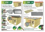 Preview for 9 page of total sheds 6x6ft DOG KENNEL Assembly Manual