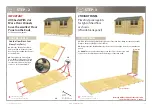 Preview for 4 page of total sheds Apex Summer Shed Assembly Manual