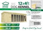 Preview for 1 page of total sheds DOG KENNEL Assembly Manual