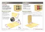 Preview for 4 page of total sheds Pent Potting Shed Assembly Manual