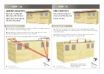 Preview for 10 page of total sheds Pent Summer Shed Assembly Manual