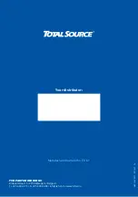 Предварительный просмотр 20 страницы Total Source 124TA2106 Operating Manual