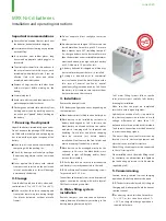 Preview for 1 page of Total SAFT MRX Series Installation And Operating Instructions