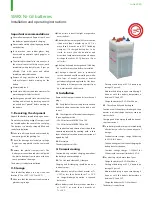 Total Saft SMRX Series Installation And Operating Instructions preview