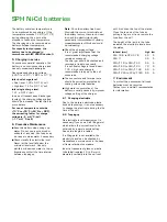 Preview for 3 page of Total SAFT SPH 11 Installation And Operating Instructions