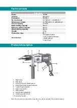 Предварительный просмотр 5 страницы Total TG111165 Manual