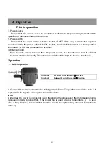 Preview for 10 page of Total TH220502 Operator'S Manual