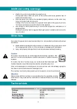 Preview for 4 page of Total TL1108236 Manual