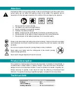 Предварительный просмотр 2 страницы Total TSSLI2001 User Manual