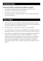 Preview for 2 page of TOTALCOOL TOTALPOWER 500 User Manual