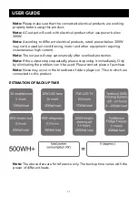 Preview for 11 page of TOTALCOOL TOTALPOWER 500 User Manual