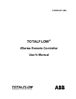 TotalFlow XRC6490 User Manual preview