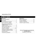 Preview for 3 page of TOTALINE BASIC 1C Operating Manual