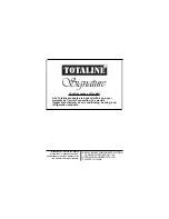 Preview for 20 page of TOTALINE CPV220 Owner'S Manual