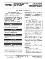 Preview for 1 page of TOTALINE P103-QUATTRO Installation & Operation Manual